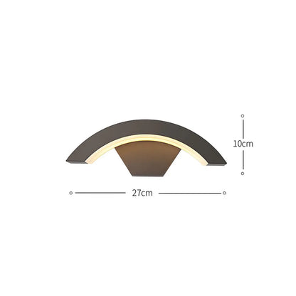 Waterproof LED Outdoor Wall Sconce | Modern IP65-Rated Light Fixture