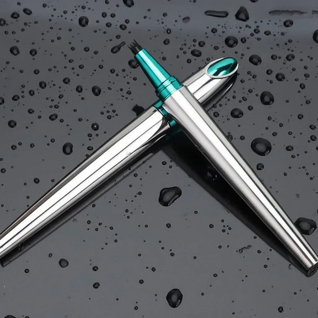 Waterproof Microblading Brow Pencil with 4-Tip Precision Makeup Pen