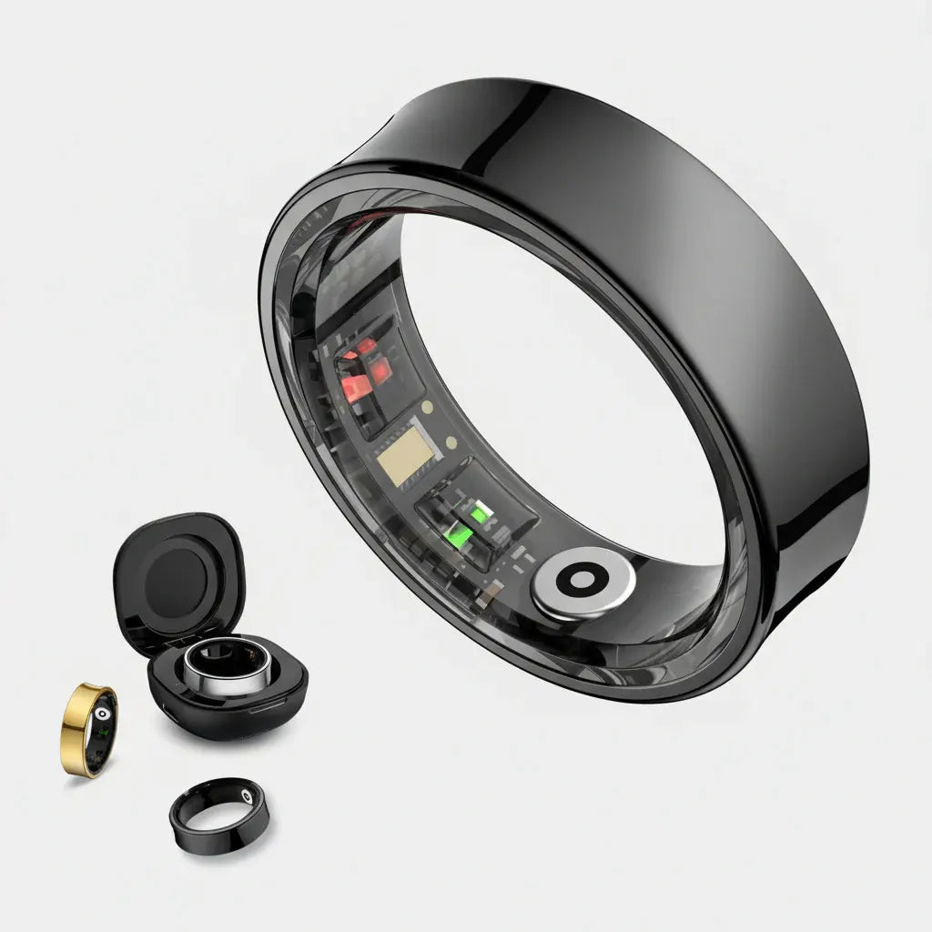Waterproof Smart Ring Health Fitness Tracker with Sleep Monitor