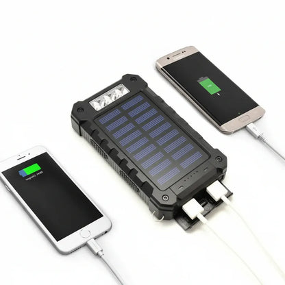 Waterproof Solar Power Bank 20000mAh Portable Charger