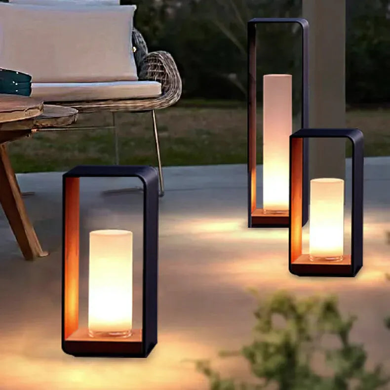 Waterproof Solar Square LED Outdoor Light – Modern Design