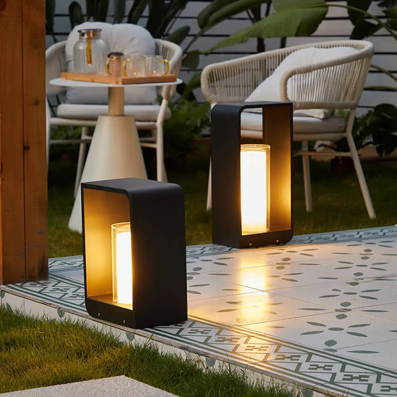 Waterproof Solar Square LED Outdoor Light – Modern Design