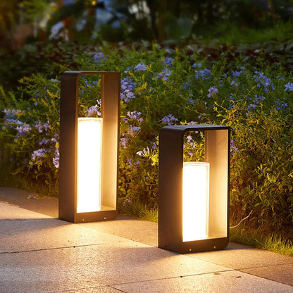 Waterproof Solar Square LED Outdoor Light – Modern Design