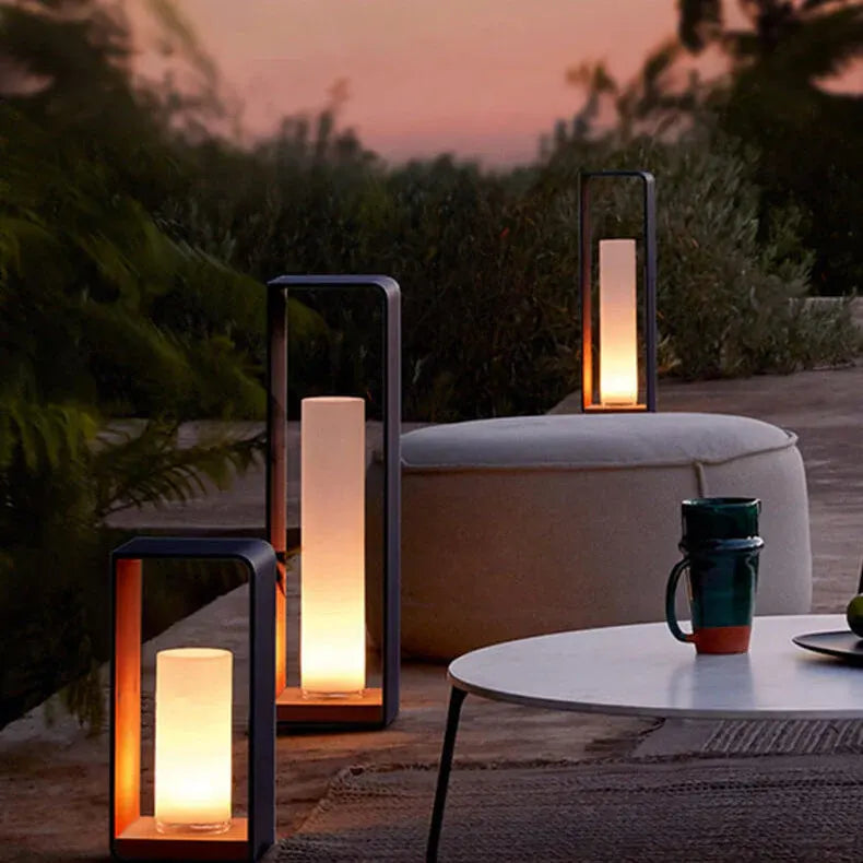 Waterproof Solar Square LED Outdoor Light – Modern Design