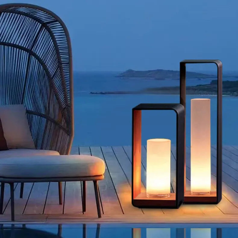 Waterproof Solar Square LED Outdoor Light – Modern Design