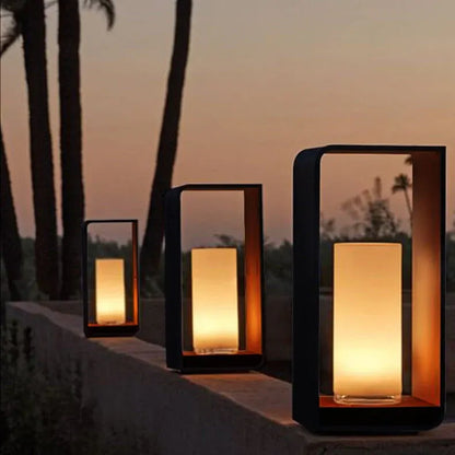 Waterproof Solar Square LED Outdoor Light – Modern Design