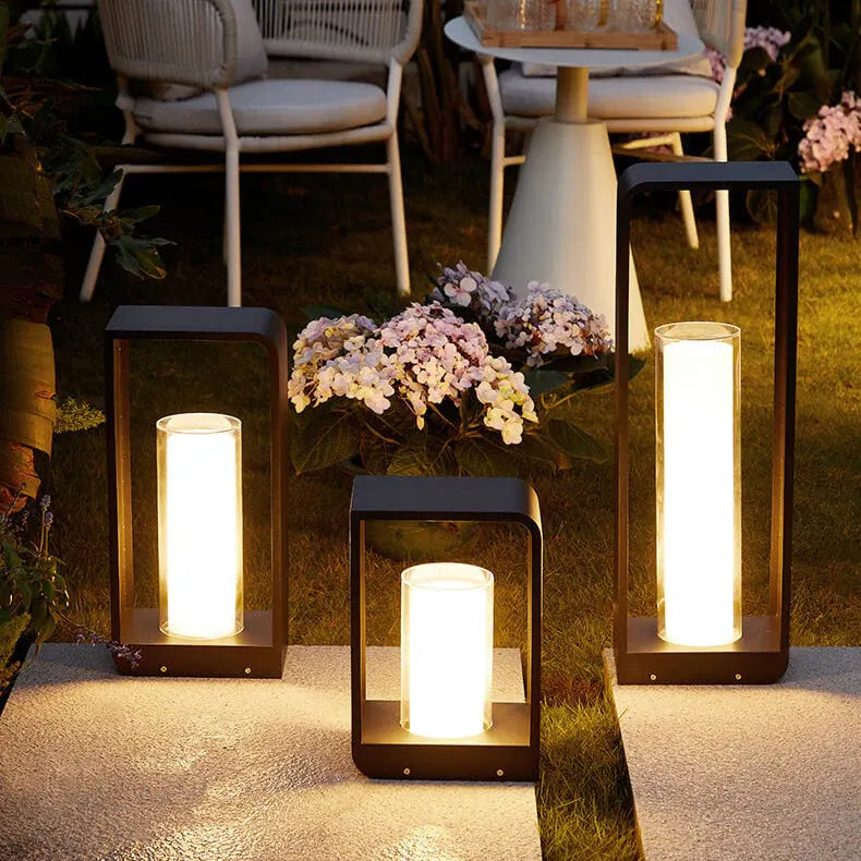 Waterproof Solar Square LED Outdoor Light – Modern Design