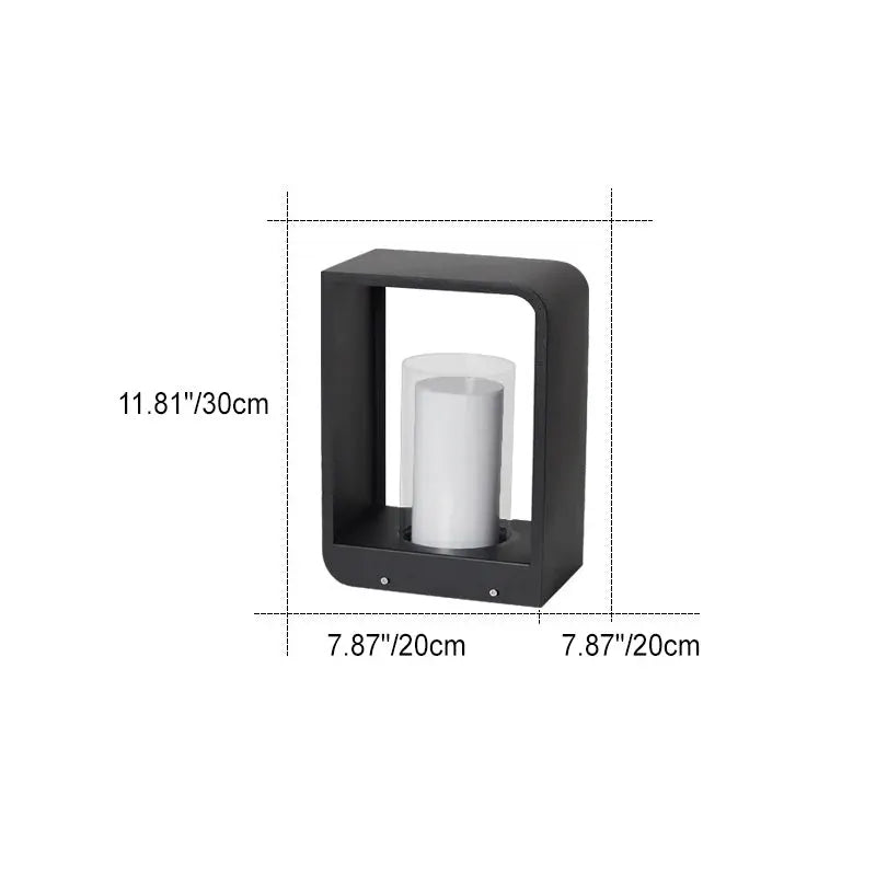 Waterproof Solar Square LED Outdoor Light – Modern Design