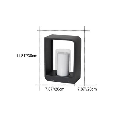 Waterproof Solar Square LED Outdoor Light – Modern Design