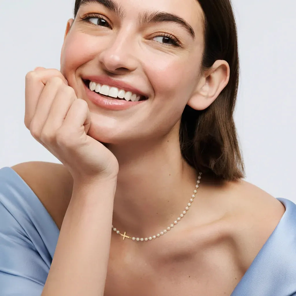 Waterproof Stainless Steel Gold Chain Necklace - Mother's Day Gift
