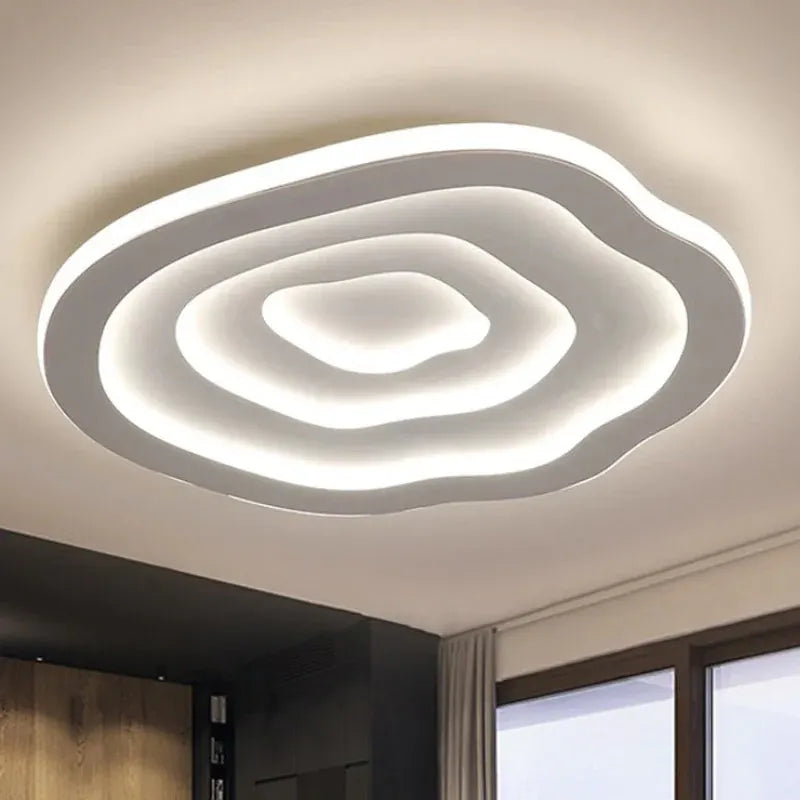 Wave Design LED Flush Mount Ceiling Light | Modern Fixture