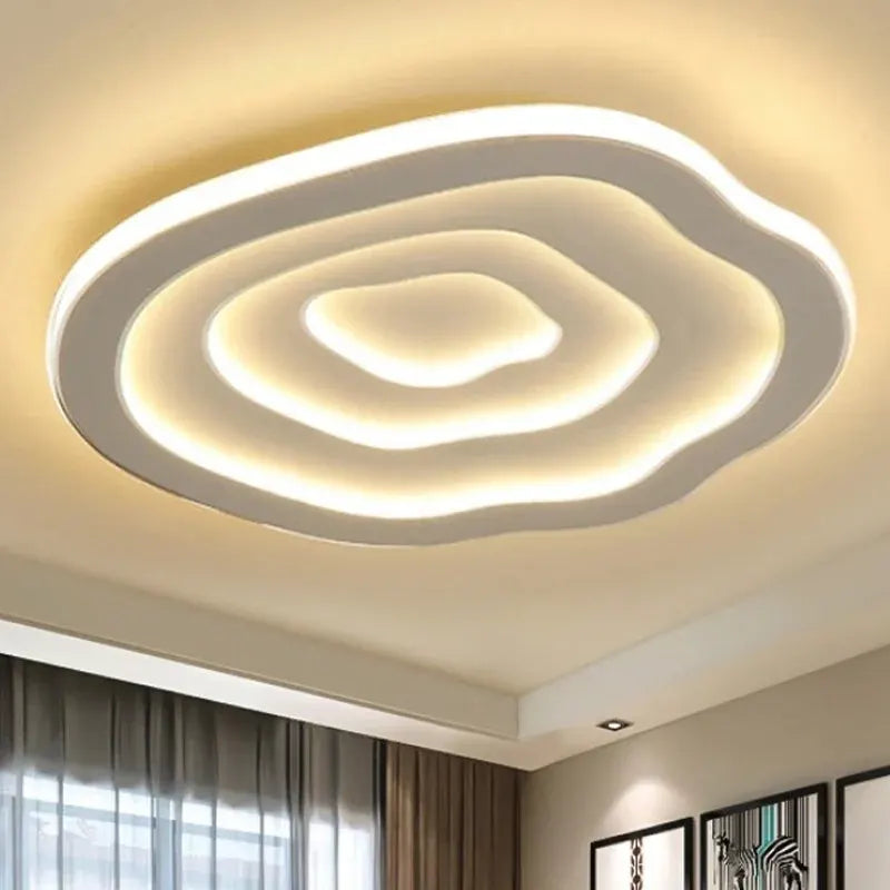 Wave Design LED Flush Mount Ceiling Light | Modern Fixture