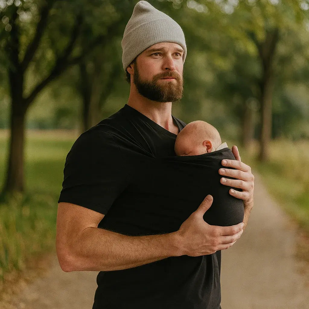 Wearable Baby Wrap Stretch Support Shirt for Newborns