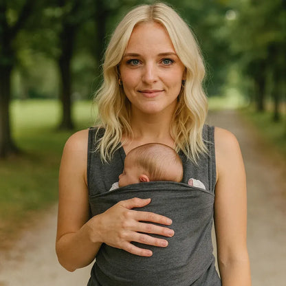Wearable Baby Wrap Stretch Support Shirt for Newborns