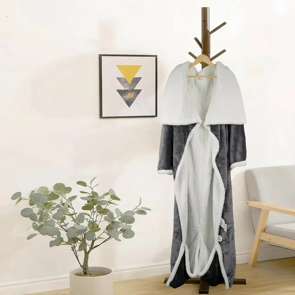 Wearable Electric Heated Throw Blanket for Adults - Winter Warmth
