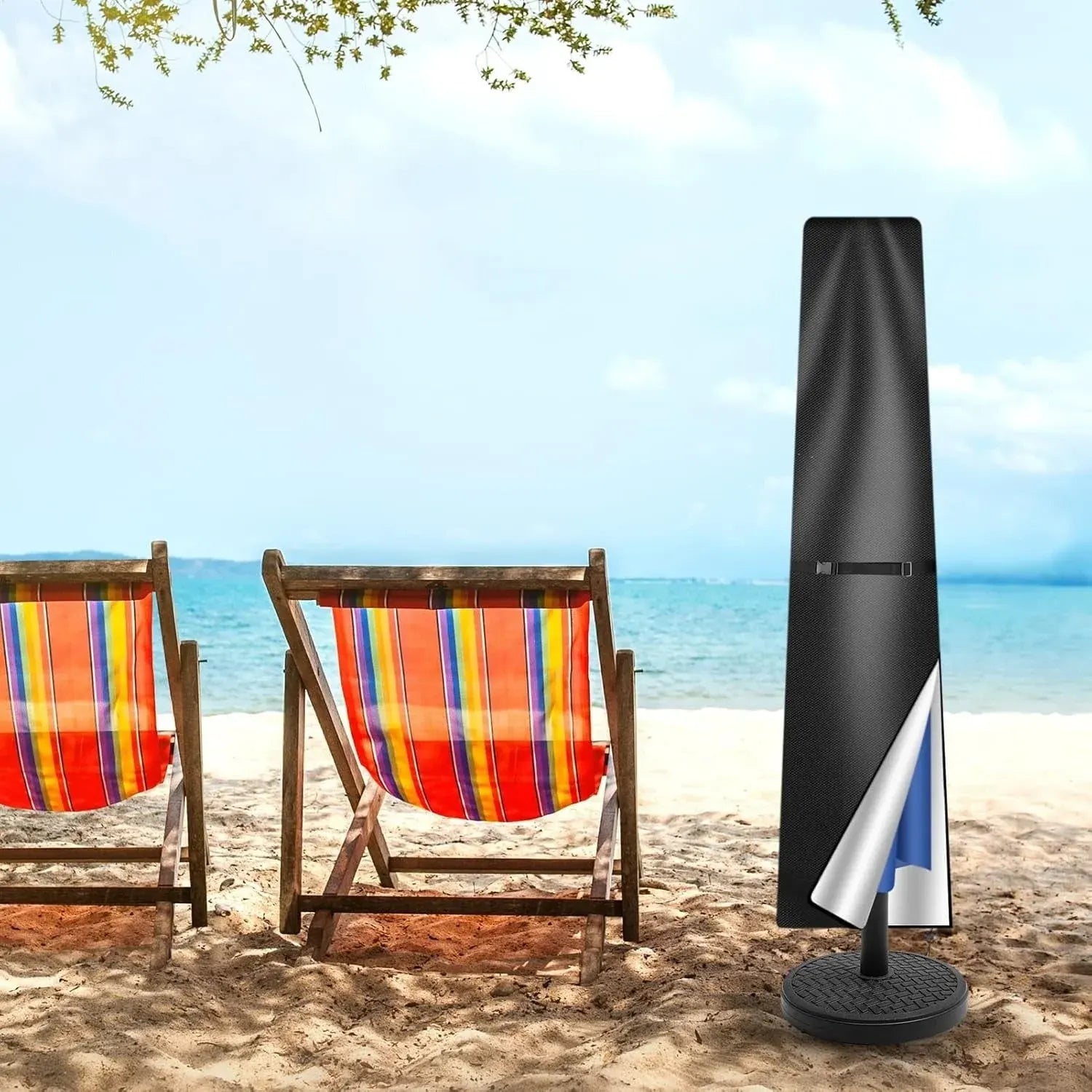 Weather-Resistant Patio Umbrella Protective Cover