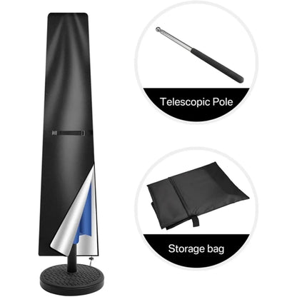Weather-Resistant Patio Umbrella Protective Cover