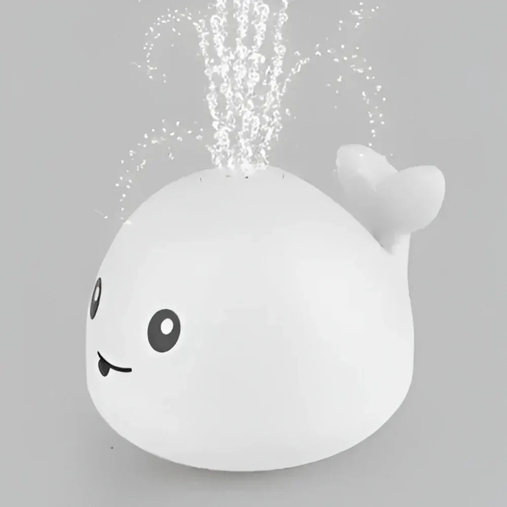 Whale Light-Up Automatic Water Spinner Bath Toy