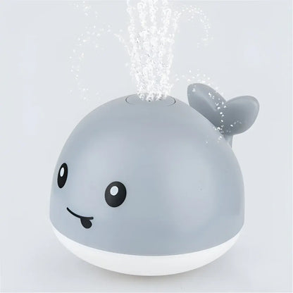 Whale Light-Up Automatic Water Spinner Bath Toy