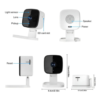 WiFi Indoor Baby Monitor Security Surveillance Camera