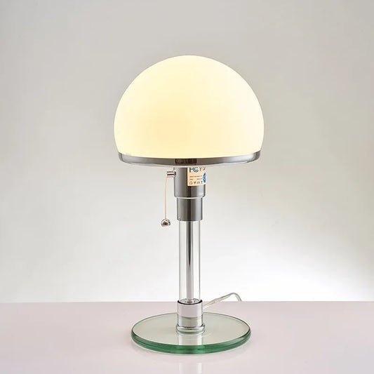 Wilhelm Bauhaus Nordic Glass Table Lamp | Designer Lighting