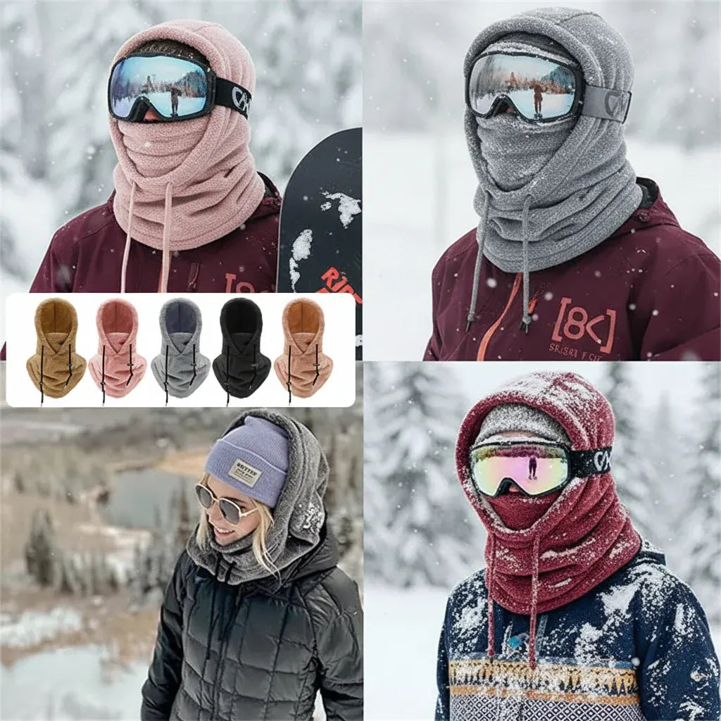 Windproof Fleece Balaclava Winter Ski Face Mask Cover