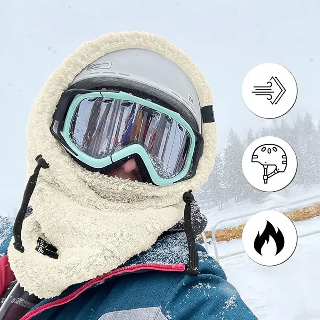 Windproof Fleece Balaclava Winter Ski Face Mask Cover