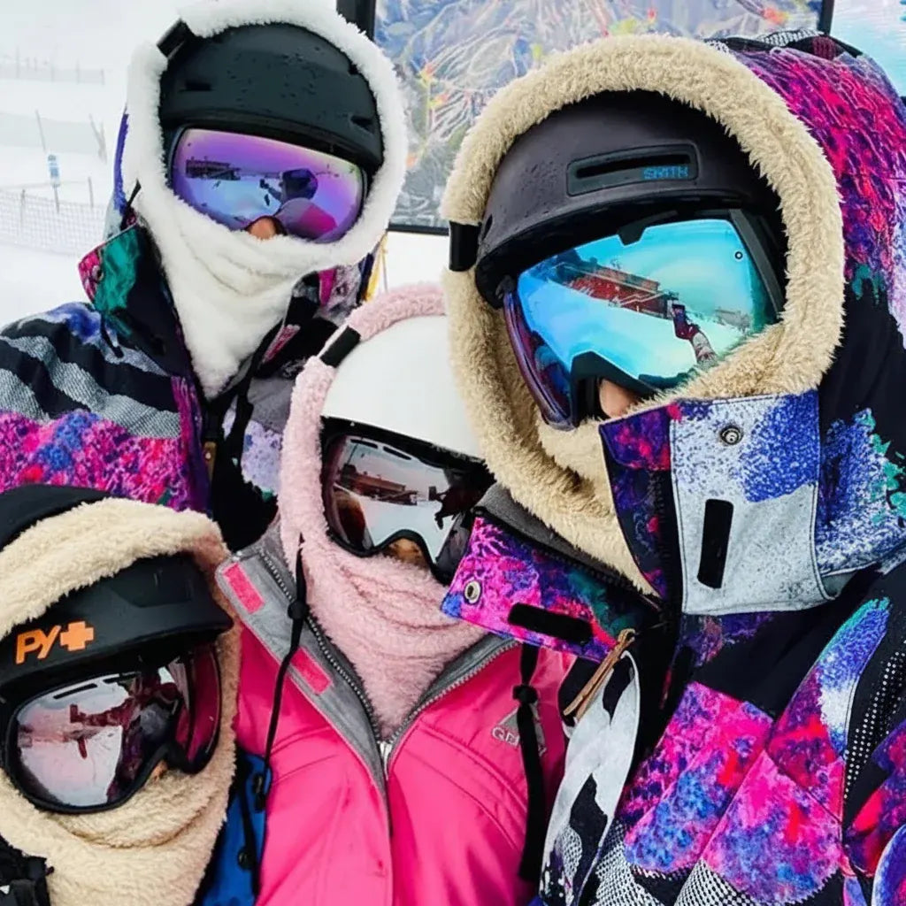 Windproof Fleece Balaclava Winter Ski Face Mask Cover