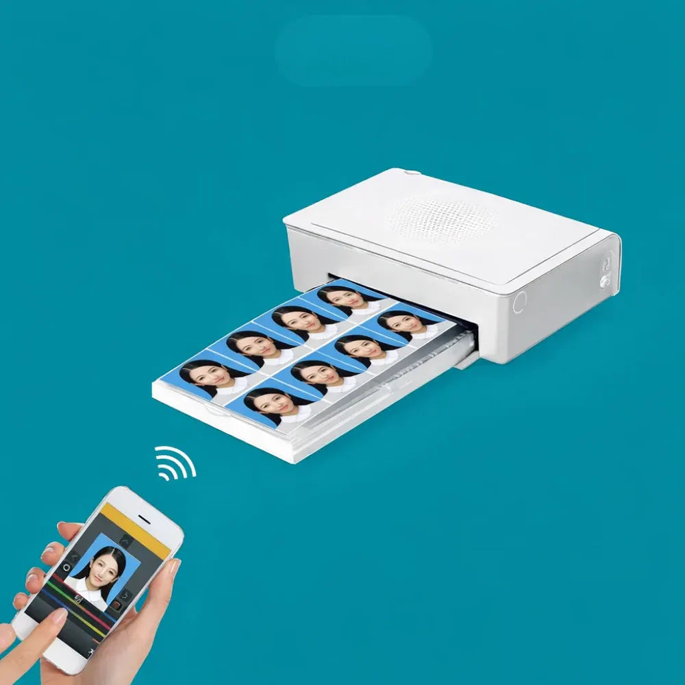 Wireless 4x6 Color Thermal Photo Printer for Smartphones