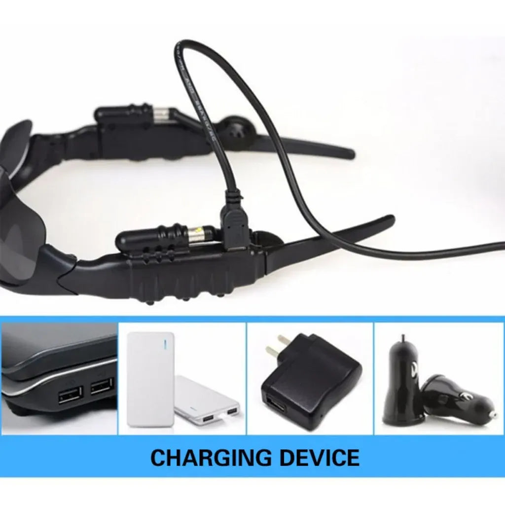 Wireless Bluetooth Audio Sunglasses Headset for Running & Cycling