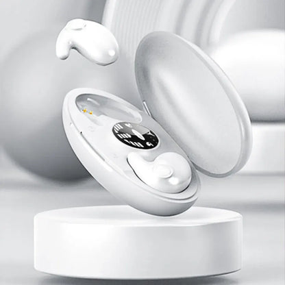 Wireless Bluetooth Earbuds with Noise-Cancelling Design