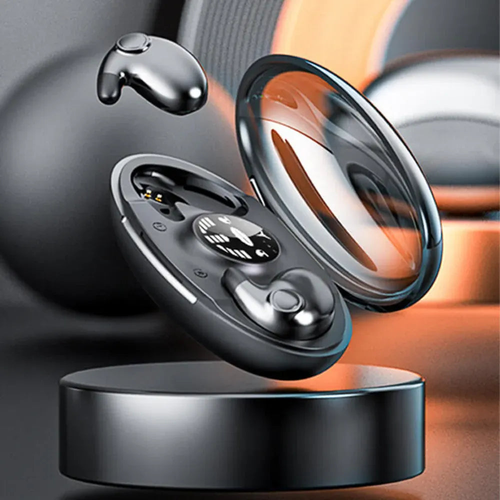 Wireless Bluetooth Earbuds with Noise-Cancelling Design
