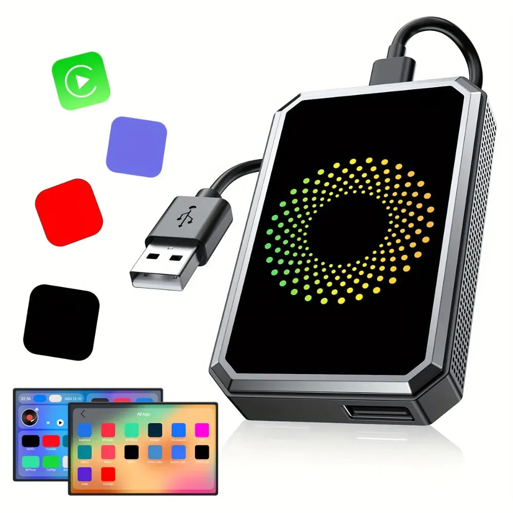 Wireless CarPlay Adapter Auto Media Streaming Display Box