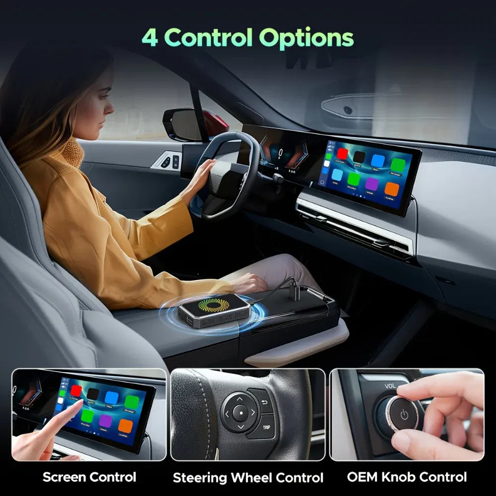 Wireless CarPlay Adapter Auto Media Streaming Display Box