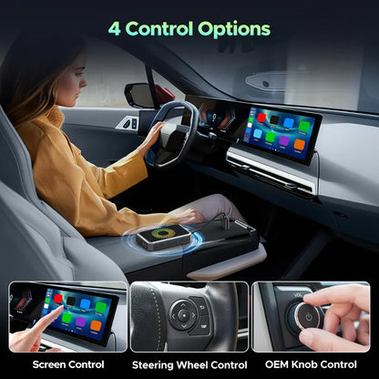 Wireless CarPlay Adapter Auto Media Streaming Display Box