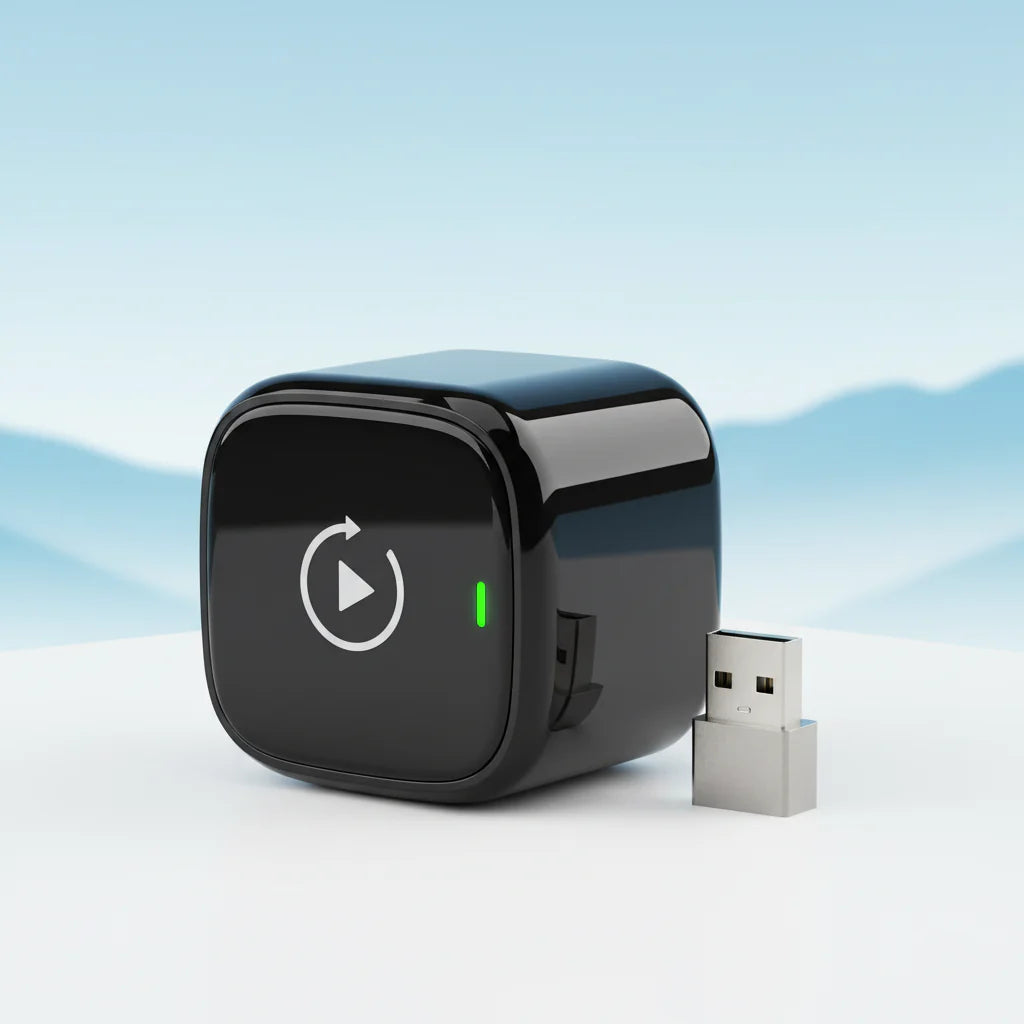 Wireless CarPlay & Android Auto USB Dongle Adapter, Plug-and-Play