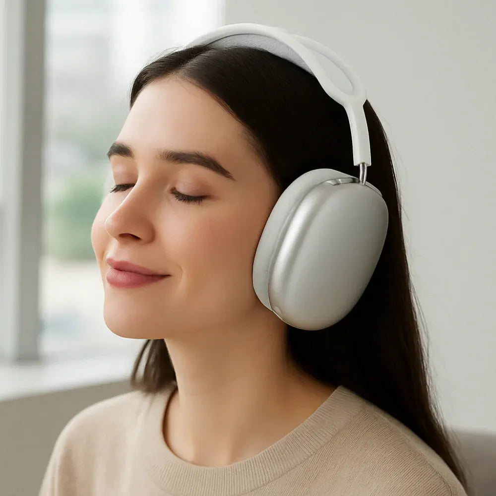 Wireless Over-Ear Bluetooth Headphones with Noise Cancelling Technology