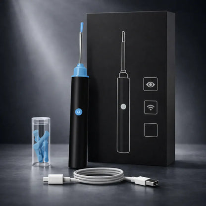 Wireless Smart Ear Cleaner with LED Endoscope Camera