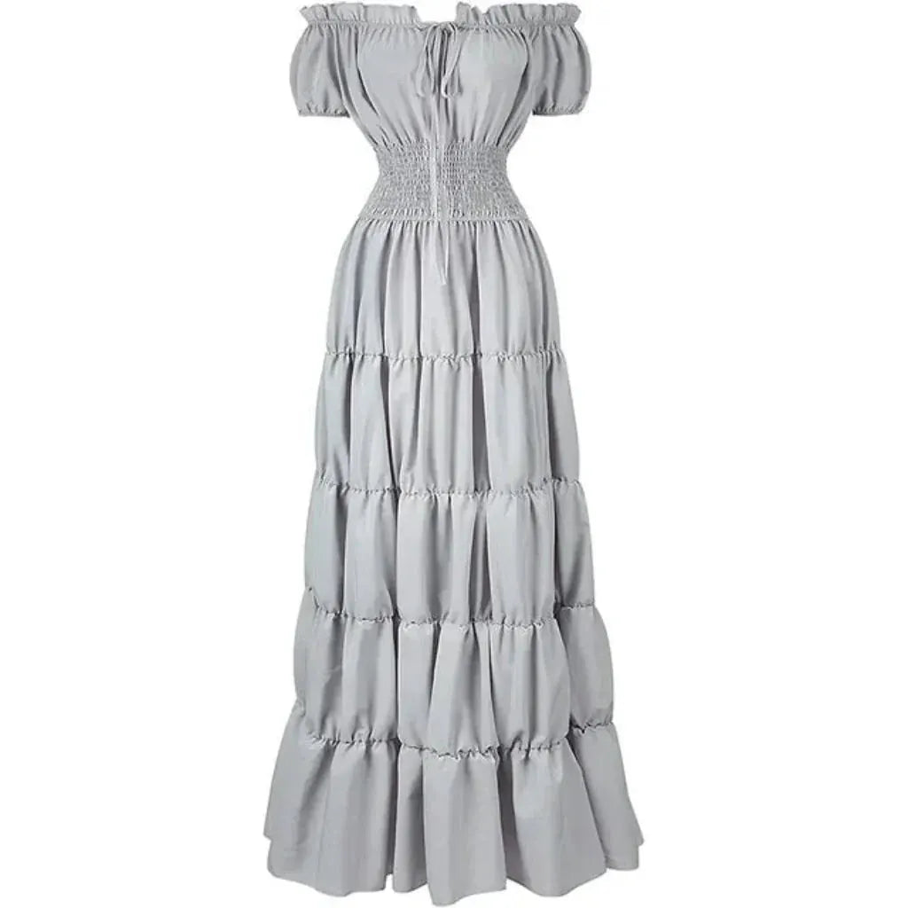 Women's Bohemian Maxi Dress Halloween Costume Outfit