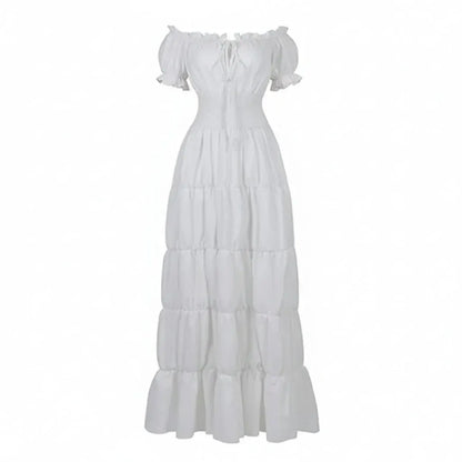 Women's Bohemian Maxi Dress Halloween Costume Outfit