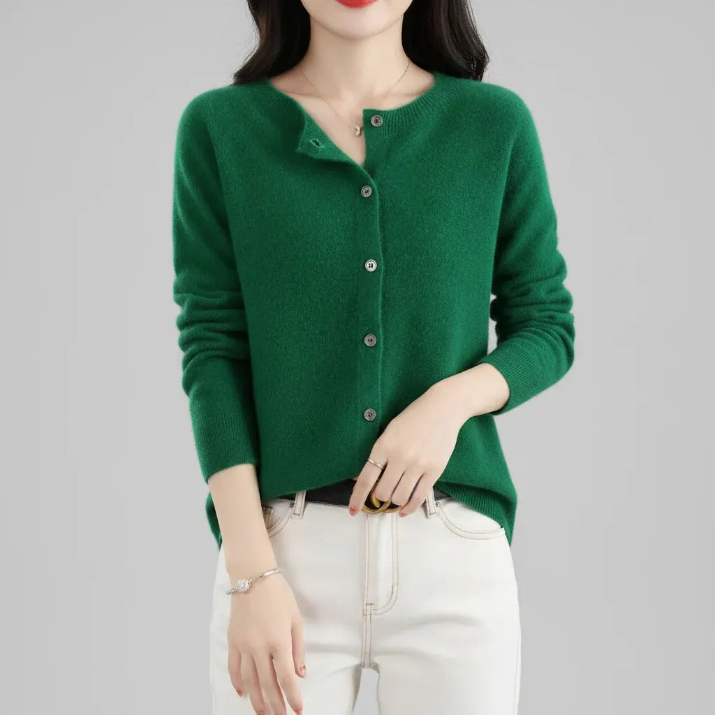 Women's Cozy Knit Cardigan Sweater