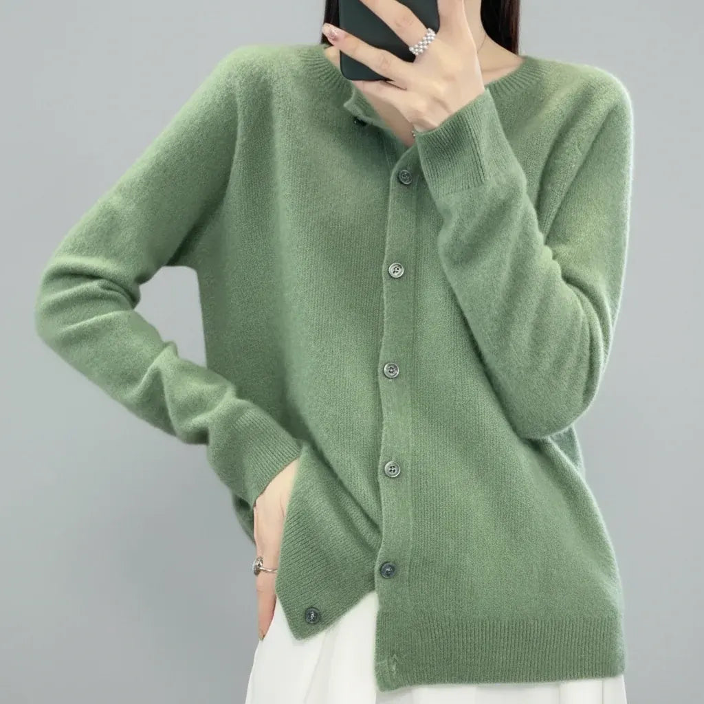 Women's Cozy Knit Cardigan Sweater