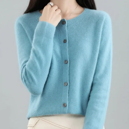 Women's Cozy Knit Cardigan Sweater