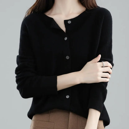 Women's Cozy Knit Cardigan Sweater