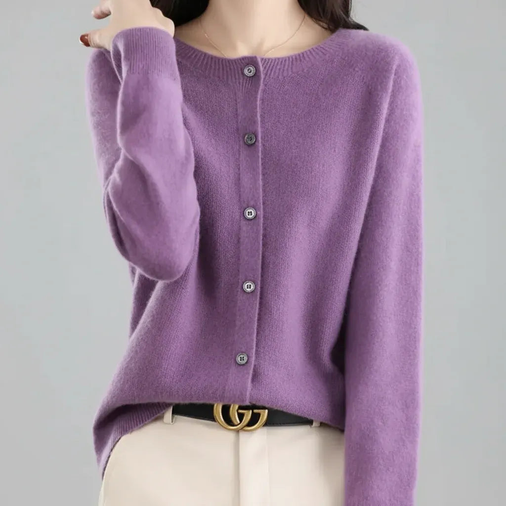 Women's Cozy Knit Cardigan Sweater