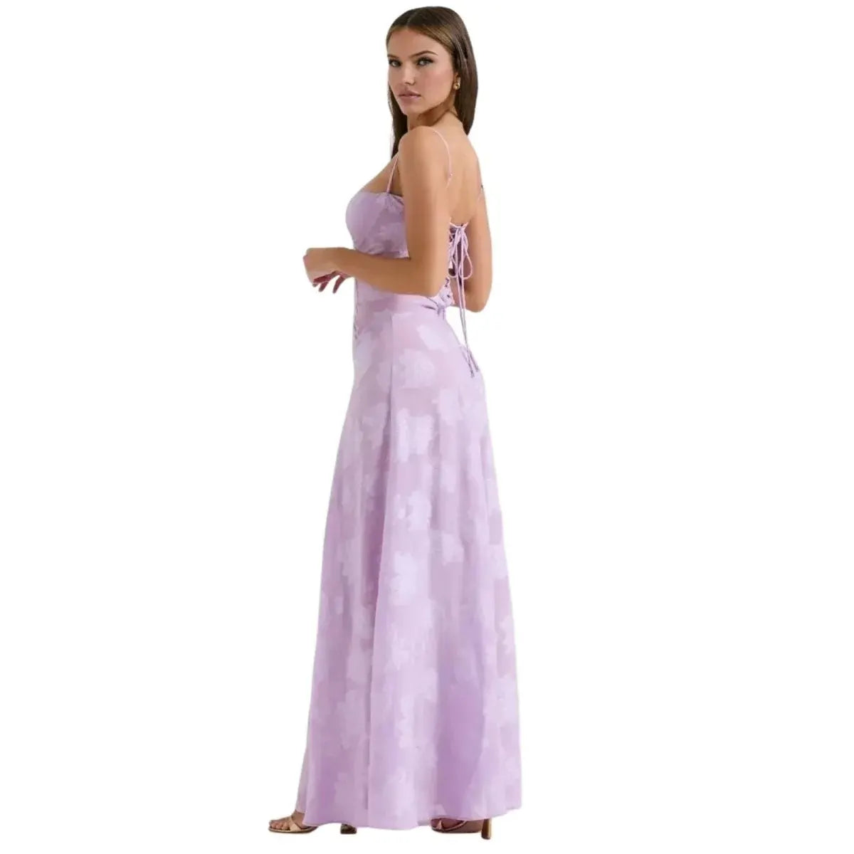 Women's Formal Maxi Dress – Elegant Evening Gown for Wedding Guests
