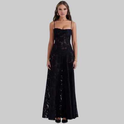 Women's Formal Maxi Dress – Elegant Evening Gown for Wedding Guests