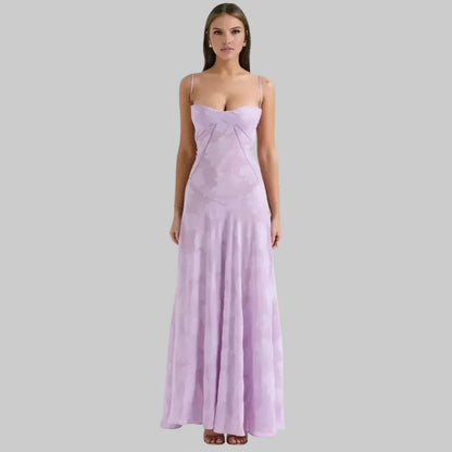 Women's Formal Maxi Dress – Elegant Evening Gown for Wedding Guests