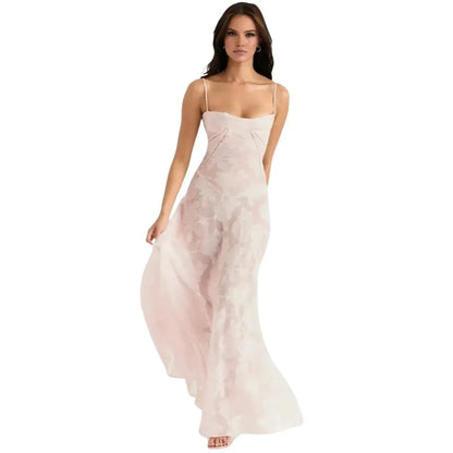 Women's Formal Maxi Dress – Elegant Evening Gown for Wedding Guests