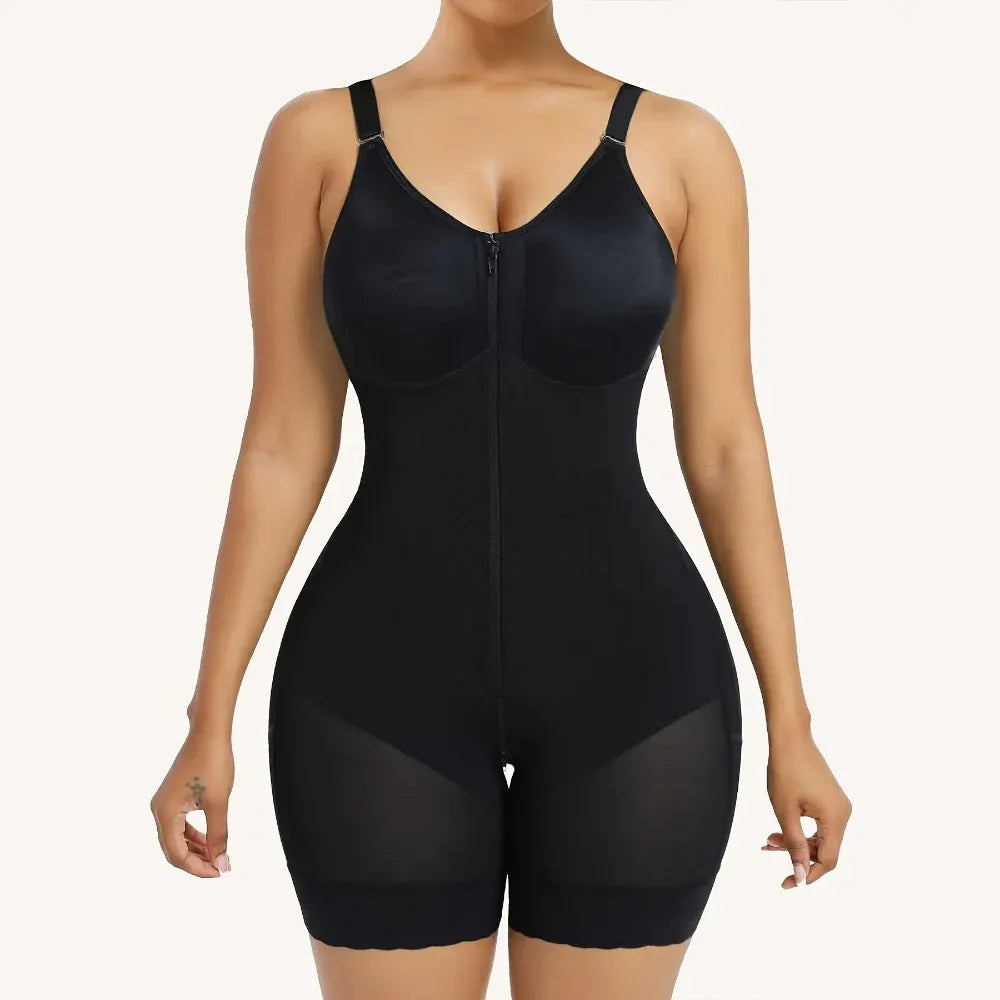 Women's Full Body Shaper Bodysuit Seamless One-Piece Undergarment
